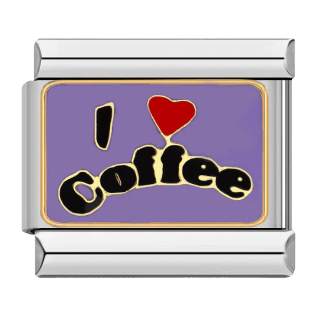 I <3 Coffee — Silver [ref:50487376183574]