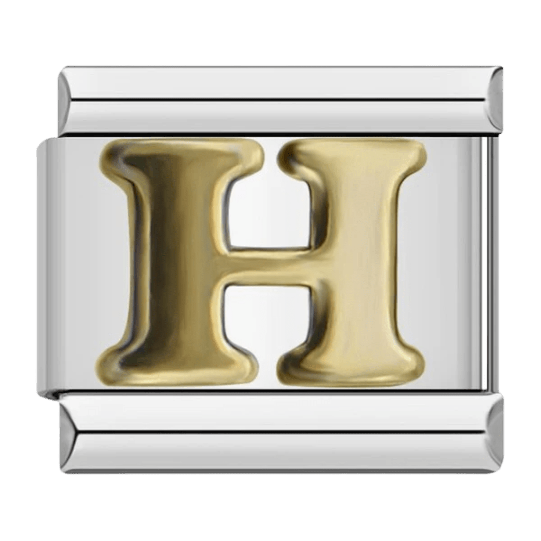 Letter (H) — Silver [ref:50487414161686]