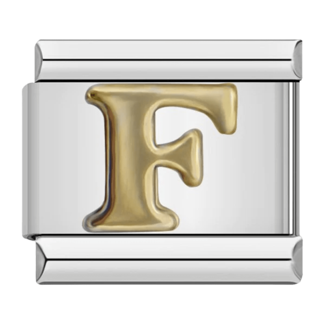 Letter (F) — Silver [ref:50487414227222]