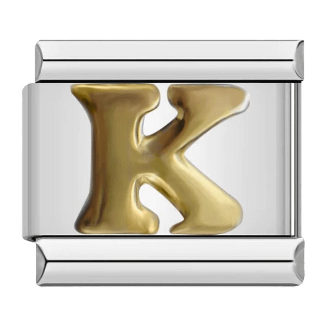 Letter (K) — Silver [ref:50487415406870]
