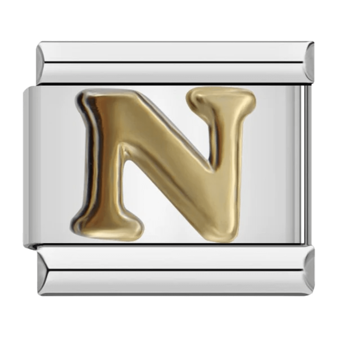 Letter (N) — Silver [ref:50487415439638]