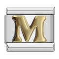 Letter (M) — Silver [ref:50487415537942]