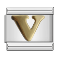 Letter (V) — Silver [ref:50487418519830]