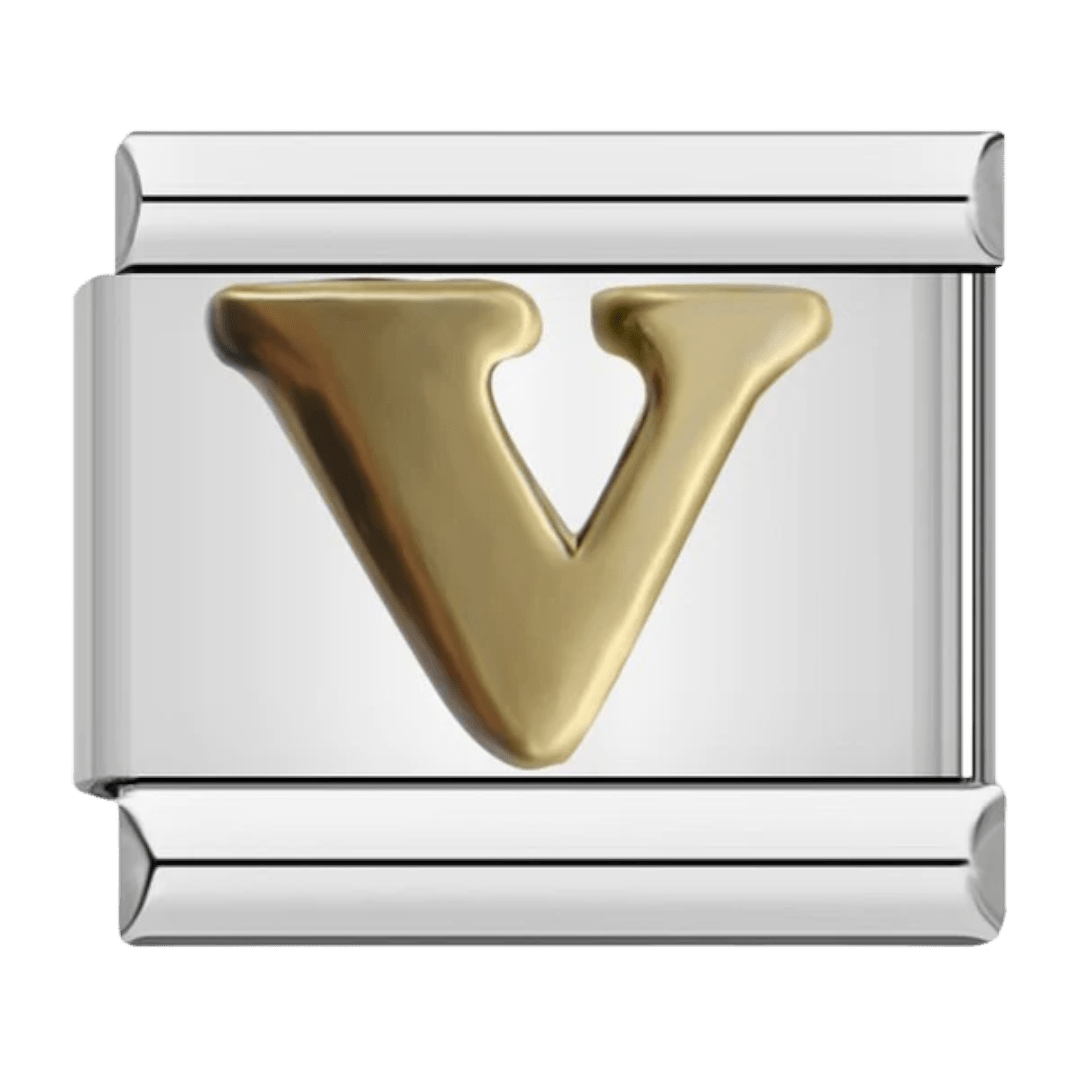 Letter (V) — Silver [ref:50487418519830]