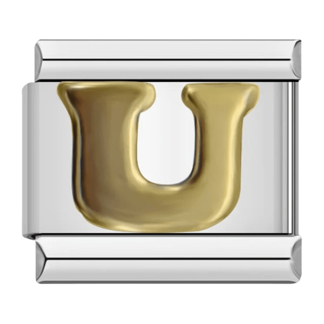Letter (U) — Silver [ref:50487418552598]