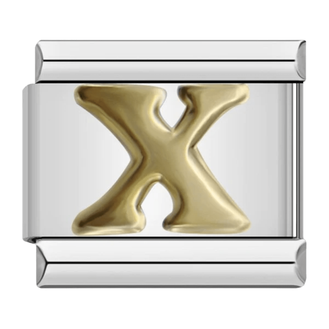Letter (X) — Silver [ref:50487418650902]