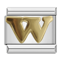 Letter (W) — Silver [ref:50487418716438]