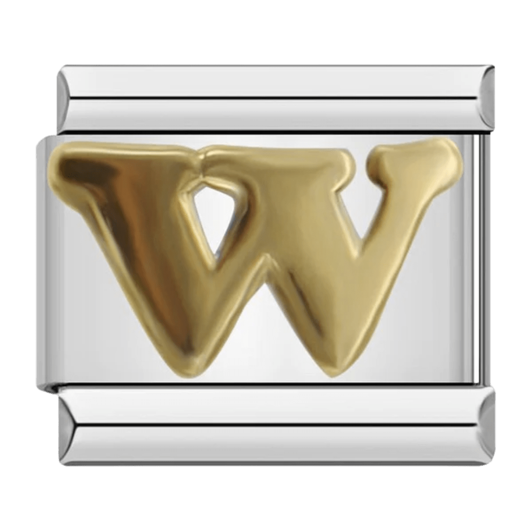 Letter (W) — Silver [ref:50487418716438]