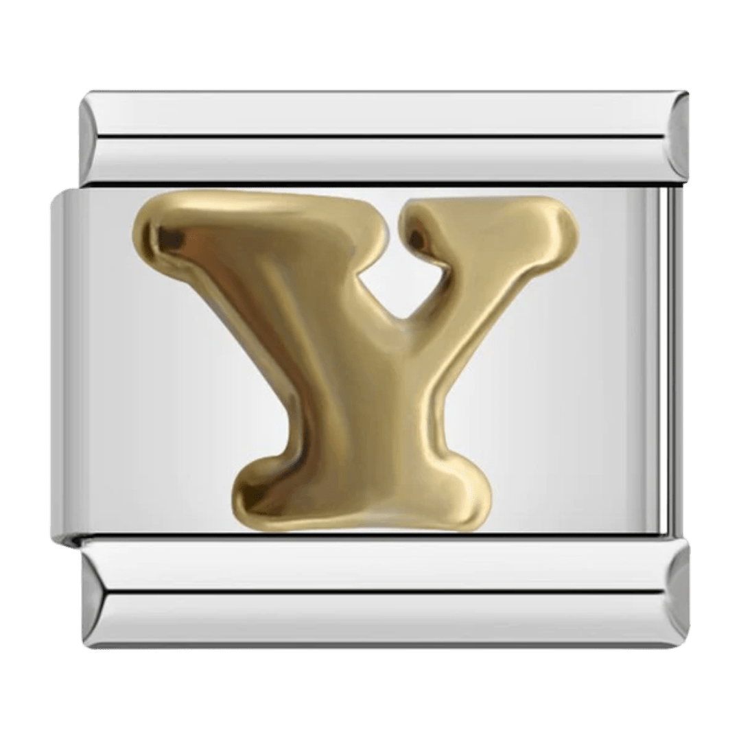 Letter (Y) — Silver [ref:50487420354838]
