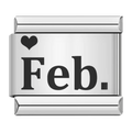 Month (Febuary) — Silver [ref:50487426875670]