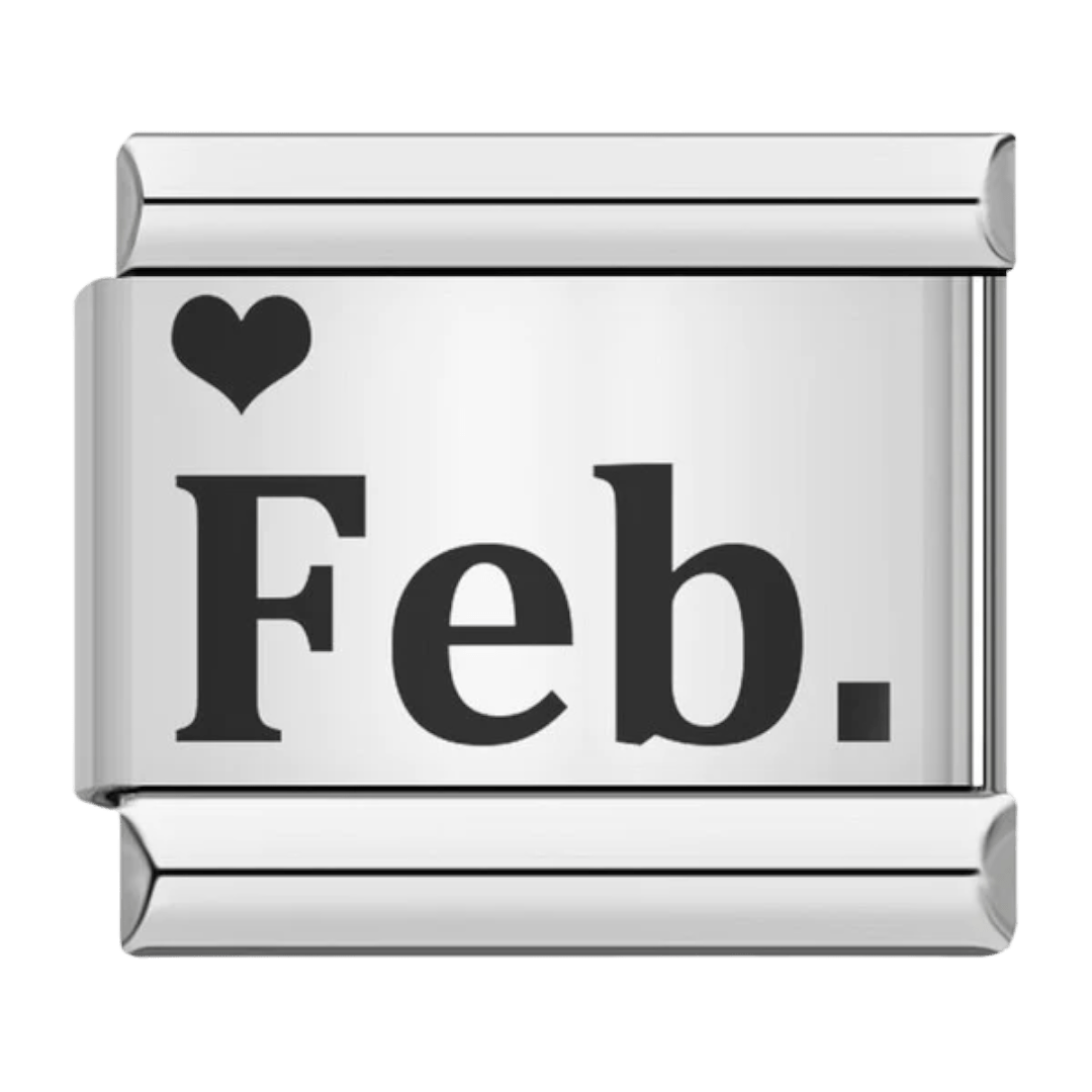 Month (Febuary) — Silver [ref:50487426875670]