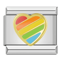 Rainbow Heart — Silver [ref:50487452139798]