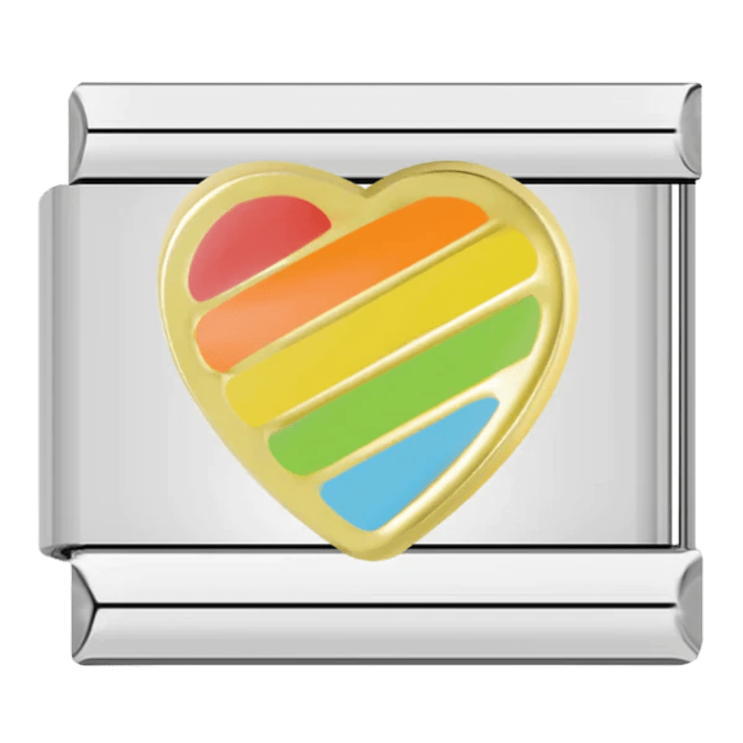 Rainbow Heart — Silver [ref:50487452139798]