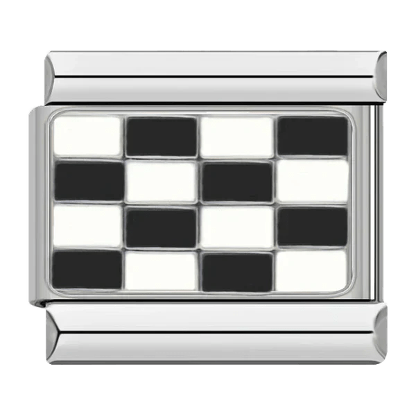 Checkered Flag — Silver [ref:50487469015318]