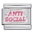 Anti Social — Silver [ref:50487498277142]