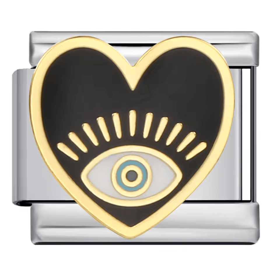 Evil Eye Heart — Silver [ref:50487516299542]