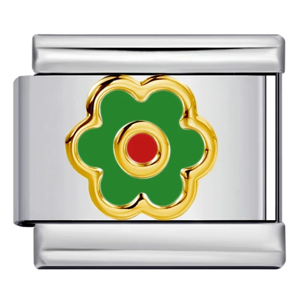 Green Flower — Silver [ref:50487528096022]