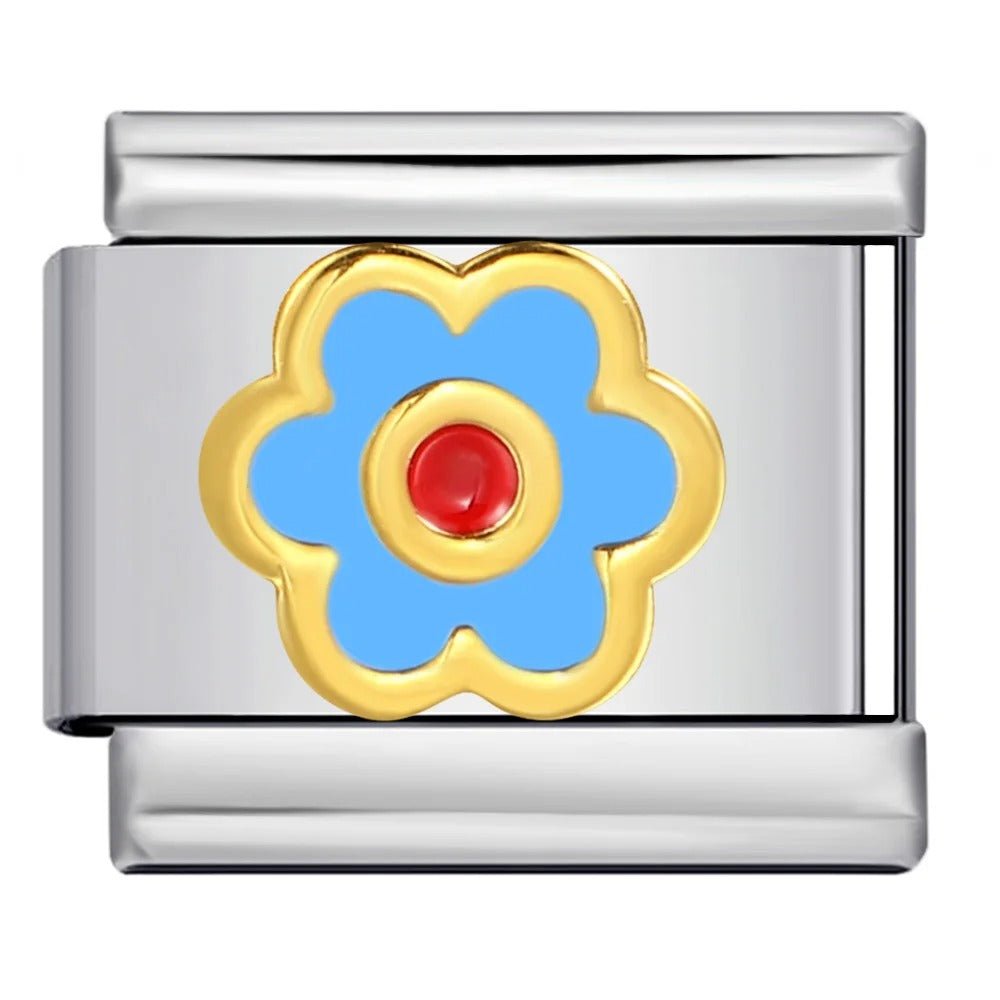 Blue Flower — Silver [ref:50487529898262]