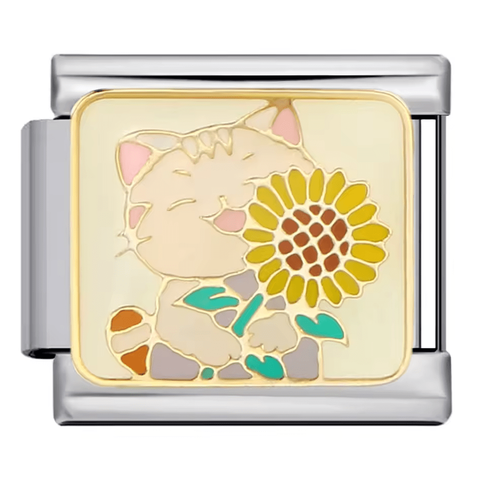 Cat With Flower [ref:50487529931030]