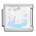 White & Gray Cat [ref:50487544086806]