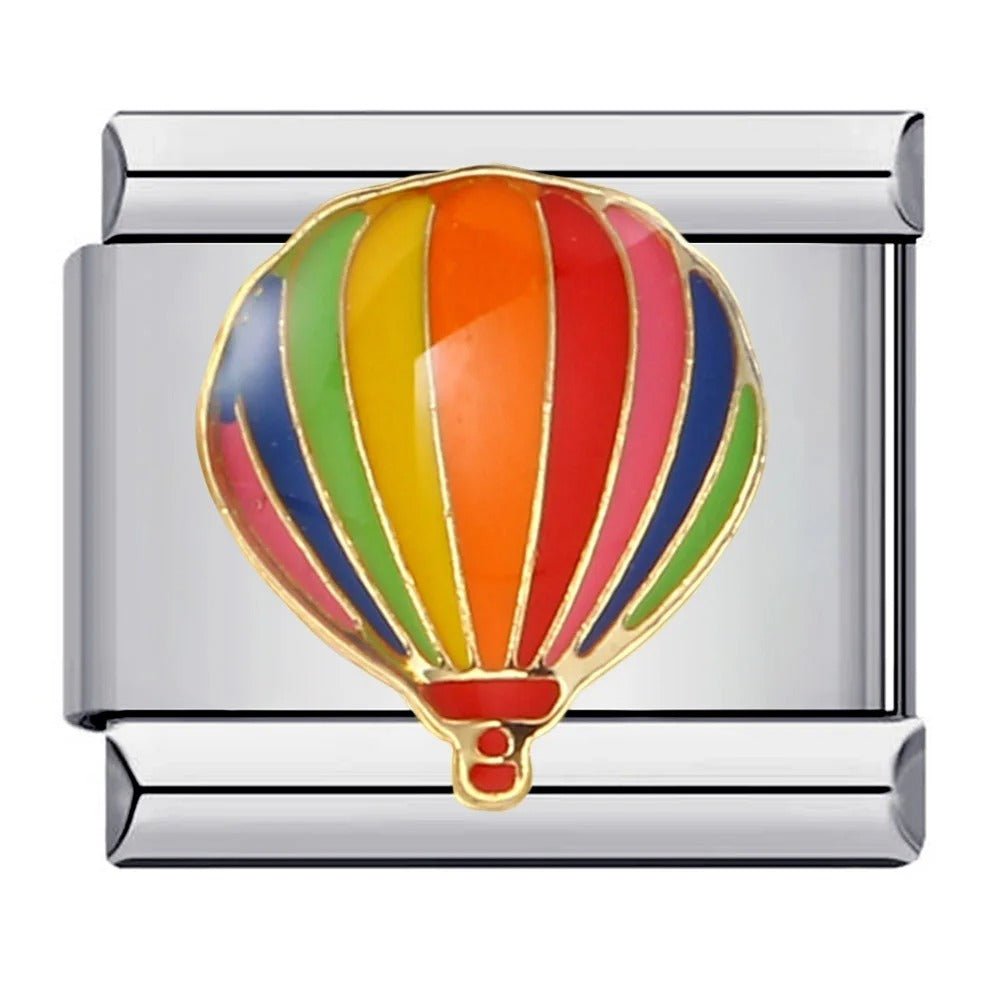 Hot Air Balloon — Silver [ref:50487602053398]