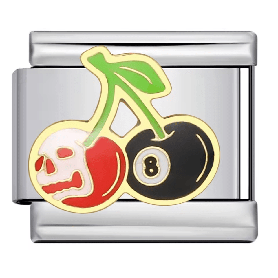 Cherry 8 Ball — Silver [ref:50487635509526]