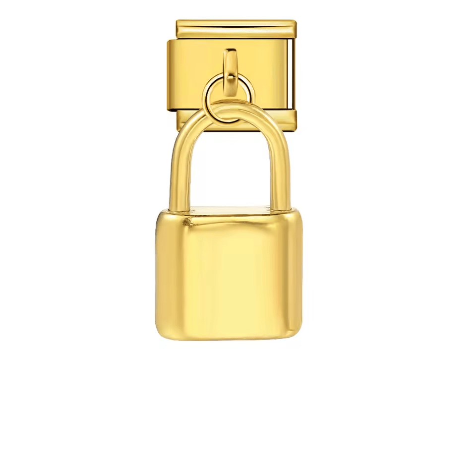 Dangling Gold Lock [ref:50562426274070]