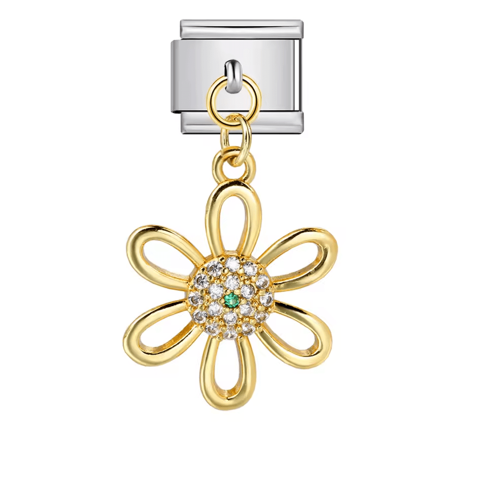 Dangling Flower — Silver [ref:50562665218326]
