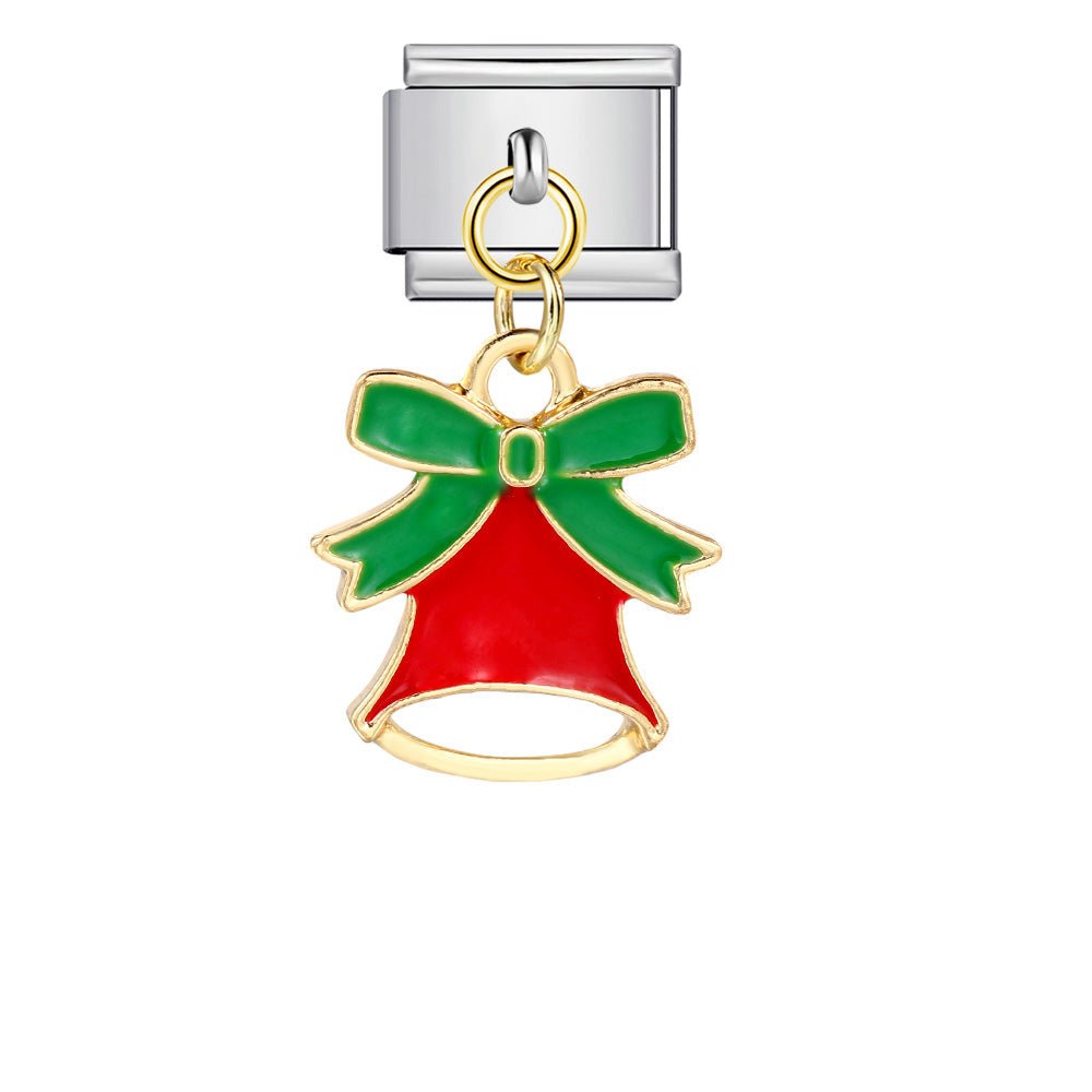 Dangling Red Bell — Silver [ref:52896827474198]
