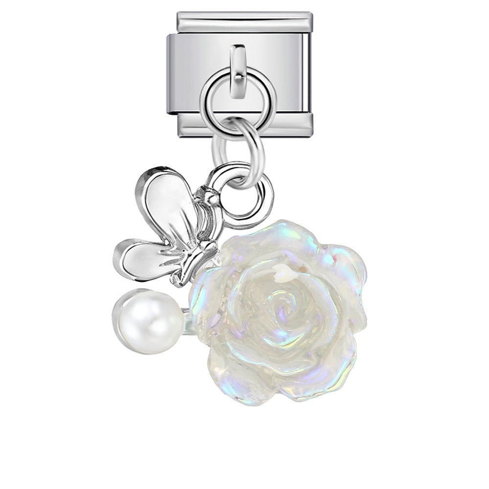 Dangling Rose — Silver [ref:53139962298646]