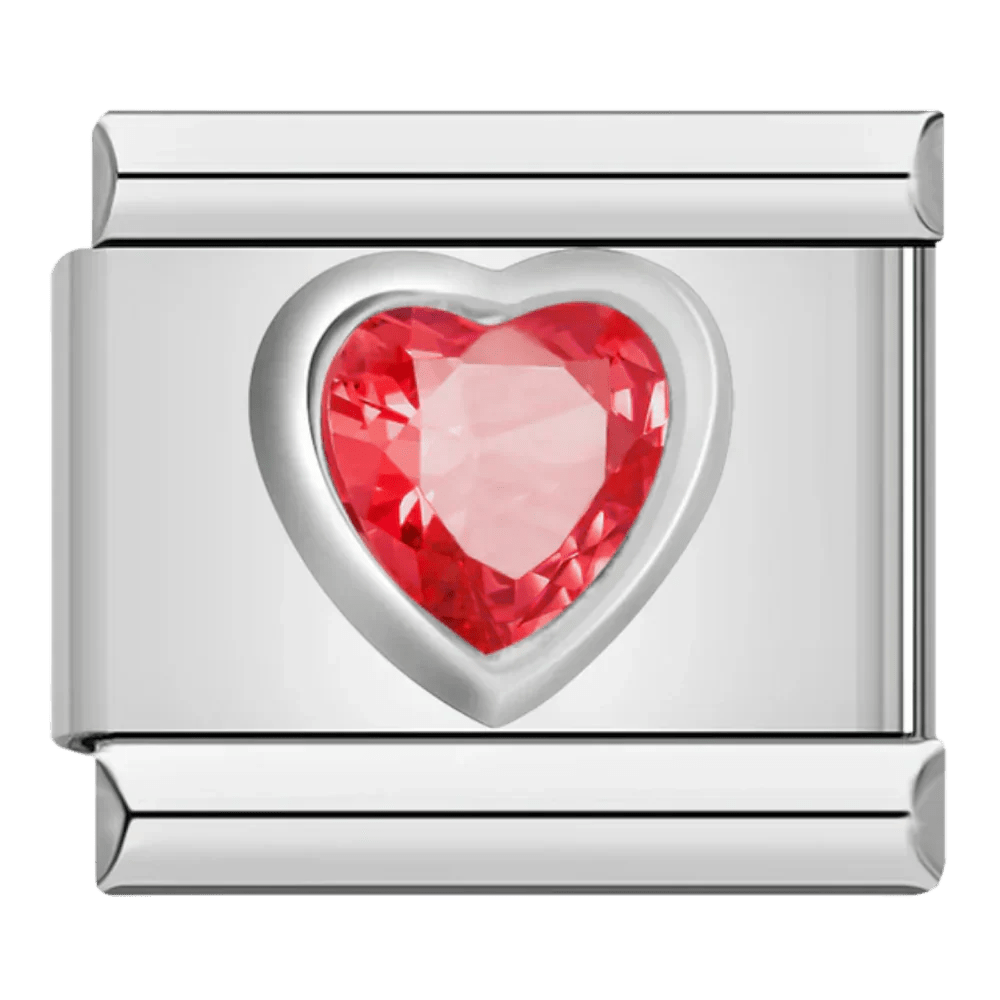 Red Gem Heart — Silver [ref:53268149371158]