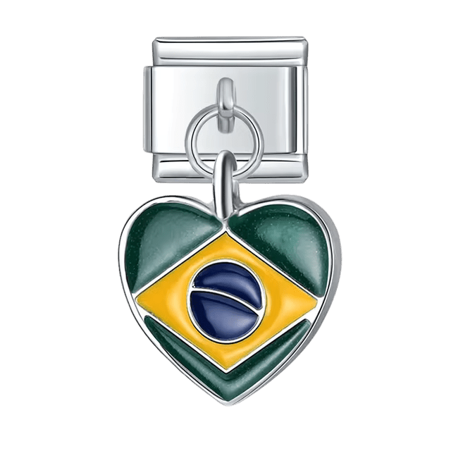 Dangling Heart Flag (Brazil) [ref:54652839919894]