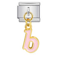 Dangling Letter (B) — Silver [ref:54733218480406]
