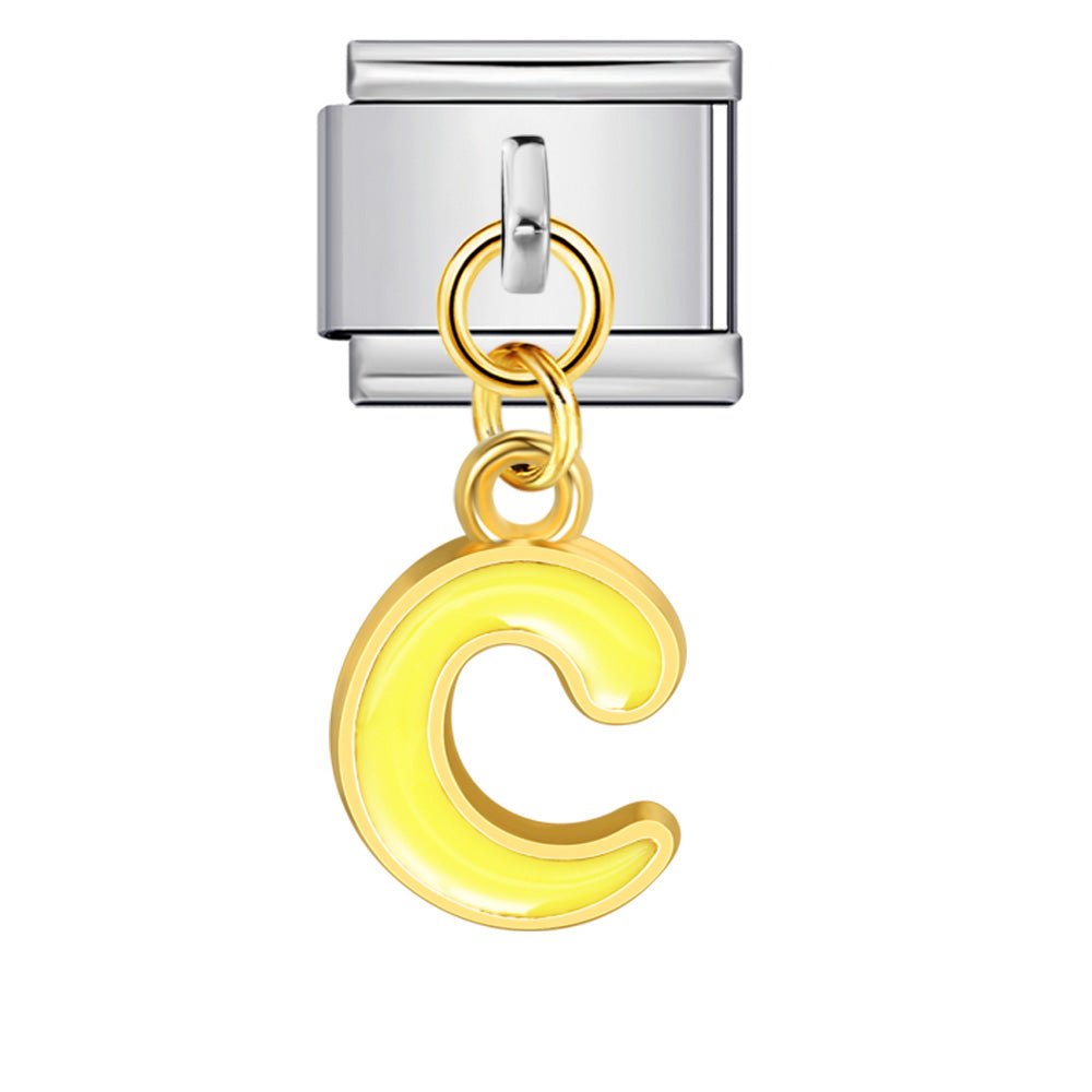 Dangling Letter (C) — Silver [ref:54733228409110]