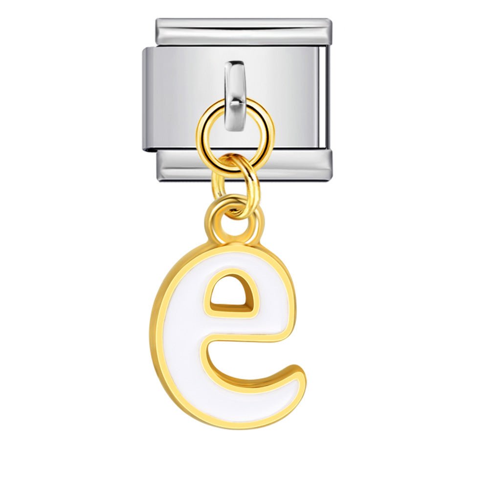 Dangling Letter (E) — Silver [ref:54733237059862]