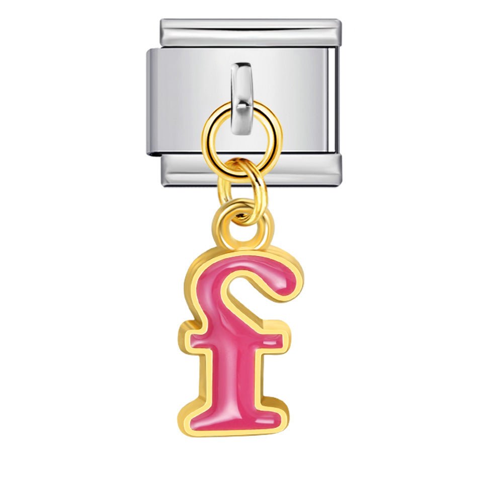 Dangling Letter (F) — Silver [ref:54733362331926]