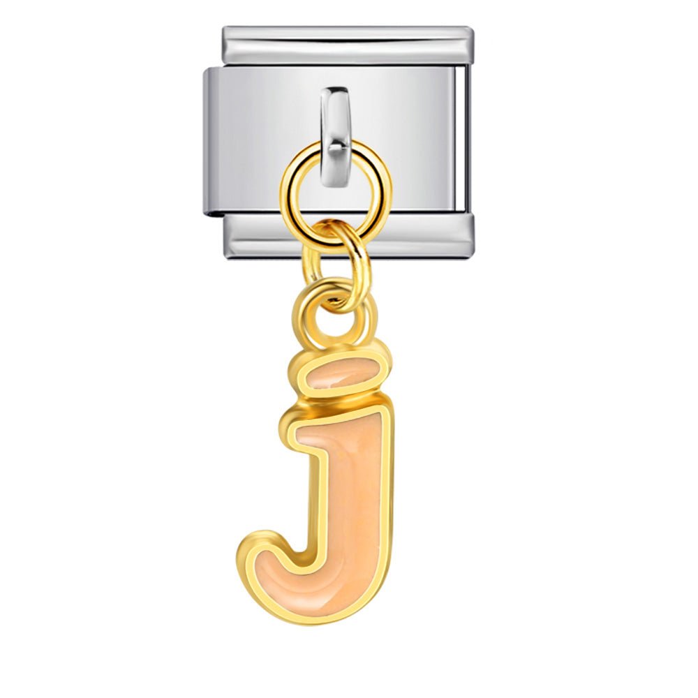 Dangling Letter (J) — Silver [ref:54733517652246]