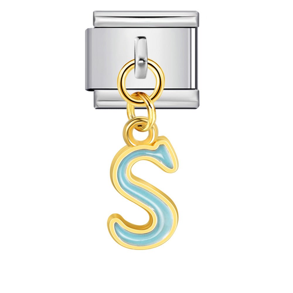 Dangling Letter (S) — Silver [ref:54733622116630]