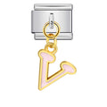 Dangling Letter (V) — Silver [ref:54733646889238]