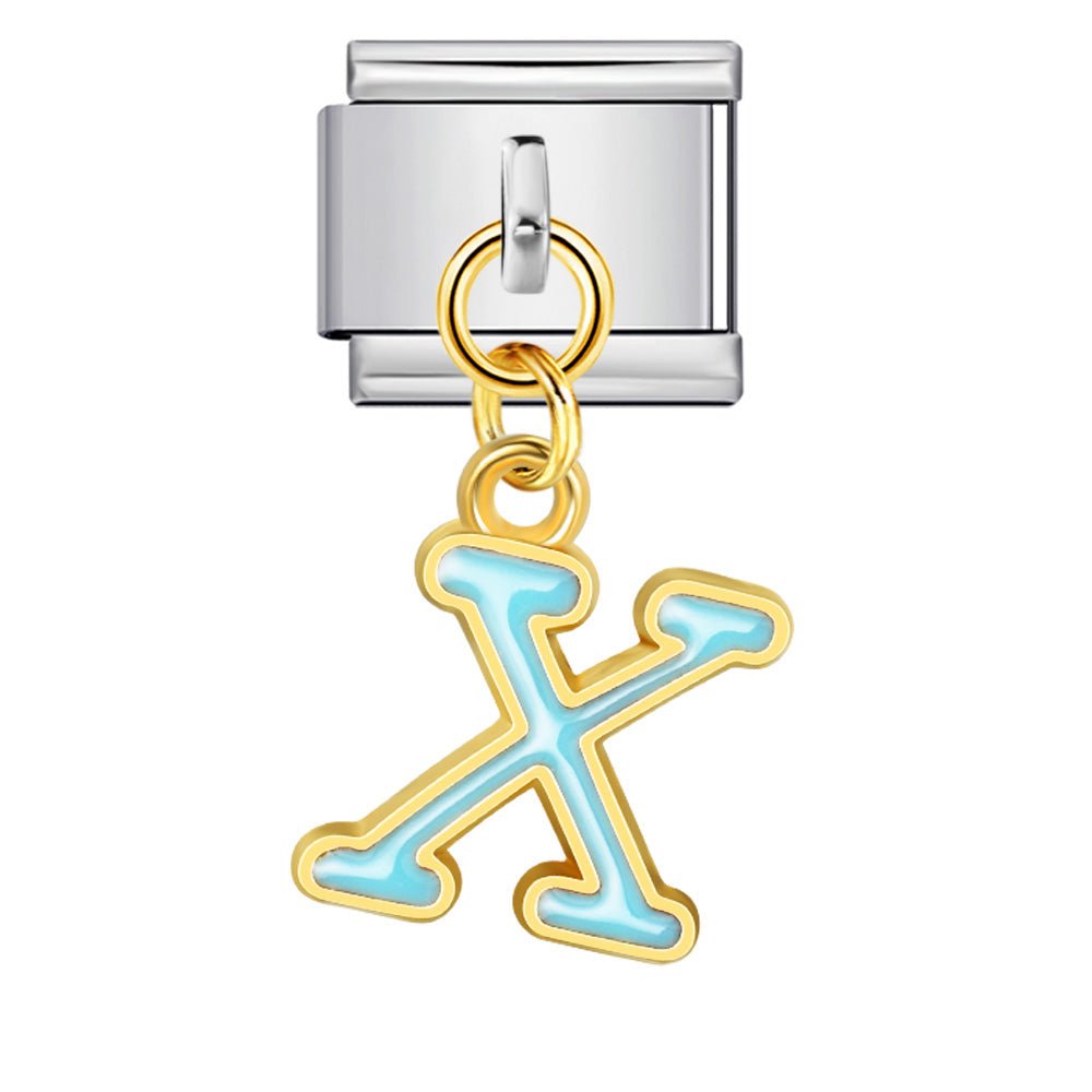 Dangling Letter (X) — Silver [ref:54733664551190]