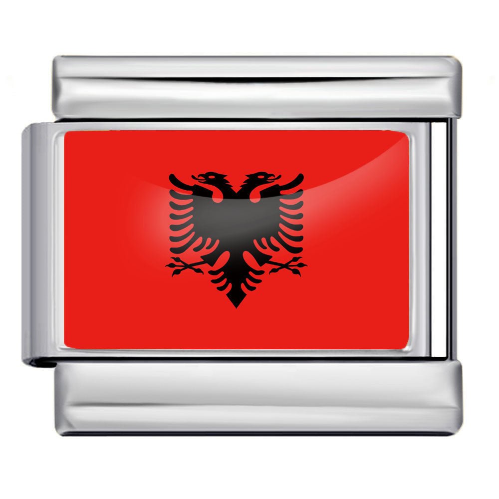 Flag (Albania) — Silver [ref:54754626699542]