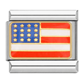 Flag (United States) — Silver [ref:54754742993174]