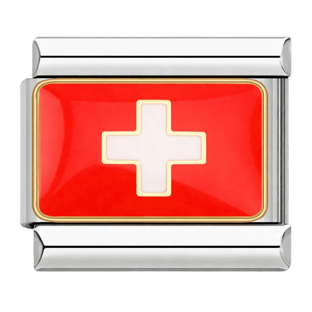 Flag (Switzerland) — Silver [ref:54755470934294]