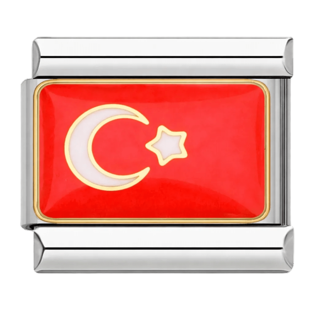 Flag (Turkey) — Silver [ref:54755528573206]
