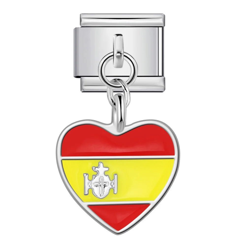 Dangling Heart Flag (Spain) [ref:54821125685526]