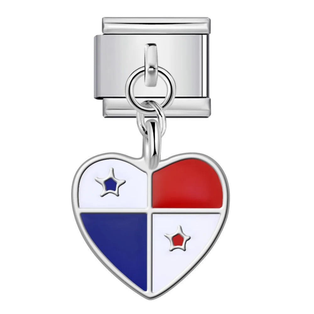 Dangling Heart Flag (Panama) [ref:54821138333974]