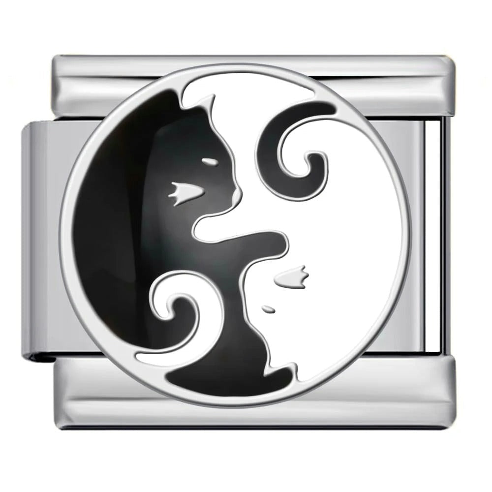 Black & White Cats — Silver [ref:54821799035158]