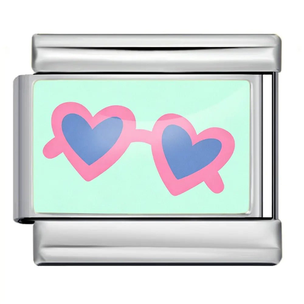 Heart Sunglasses — Silver [ref:55157475279126]