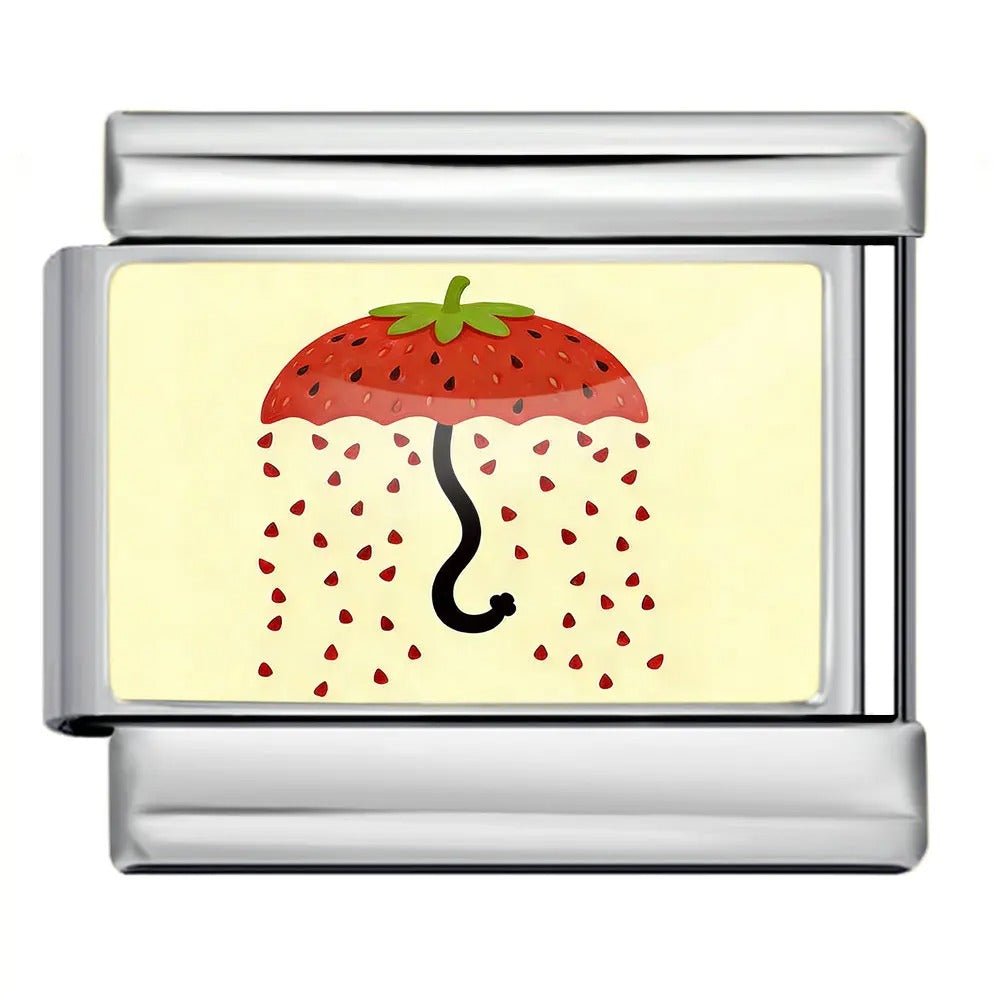 Strawberry Umbrella — Silver [ref:55157641380118]
