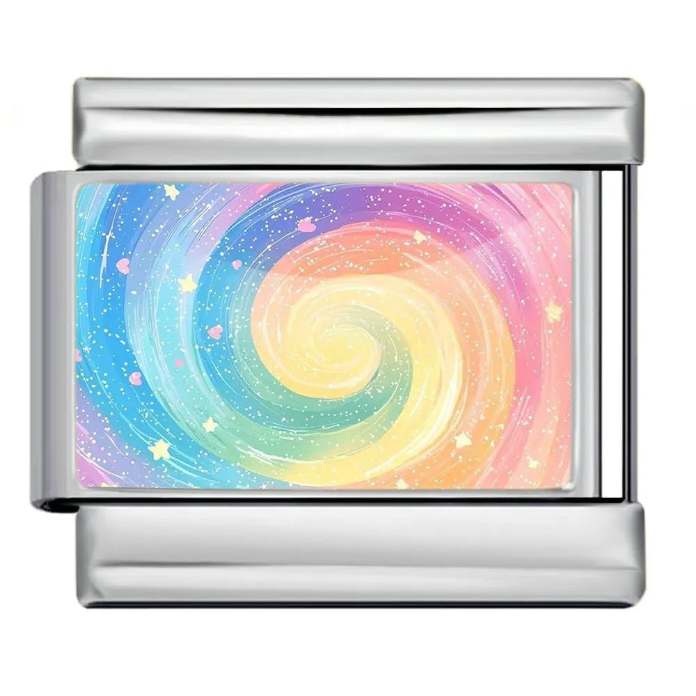 Rainbow Swirl — Silver [ref:55158315843862]